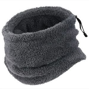 Winter Fleece Neck Warmer Gaiter Half Face Mask Men Women Windproof Ski Bandana